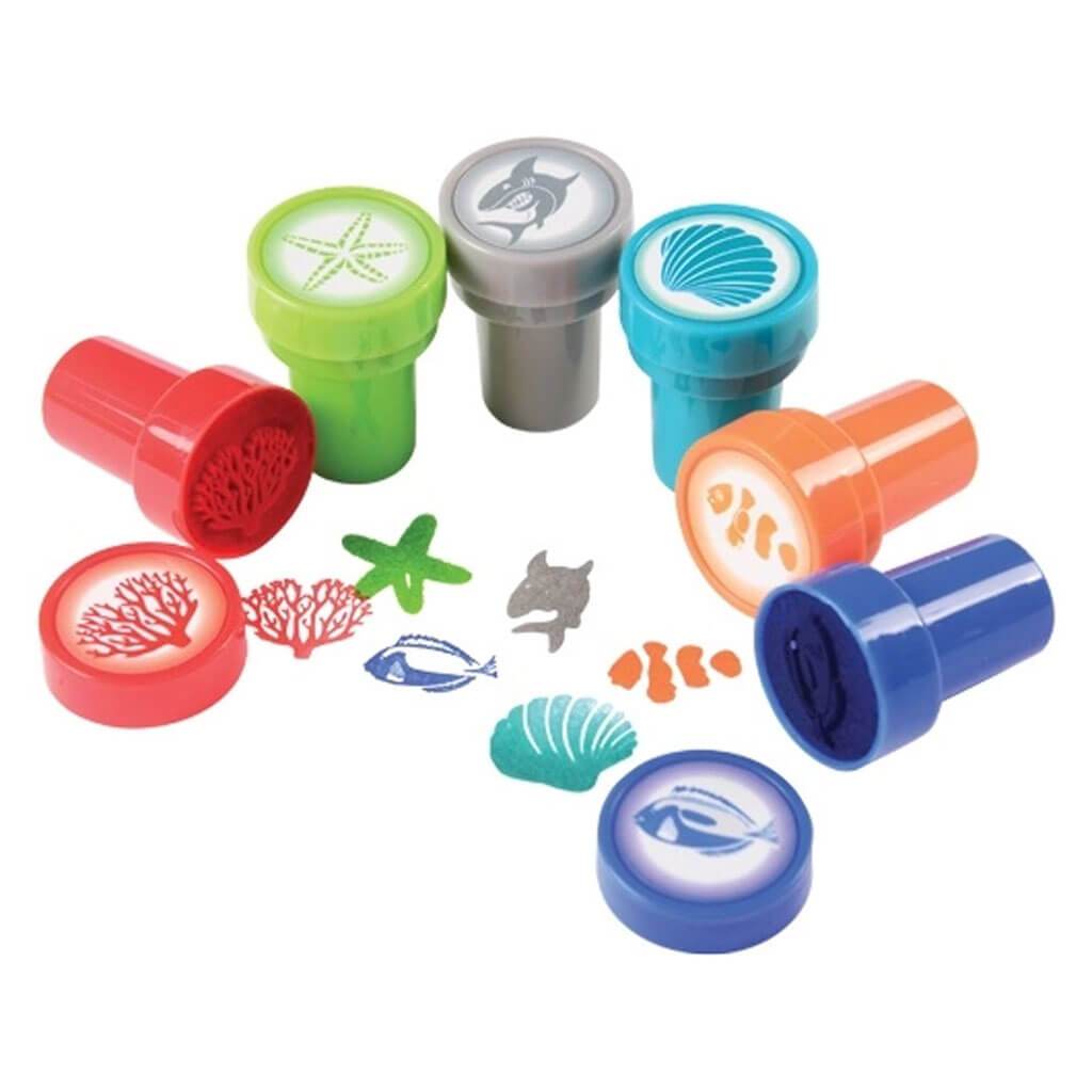 Coral Reef Stampers 6pc