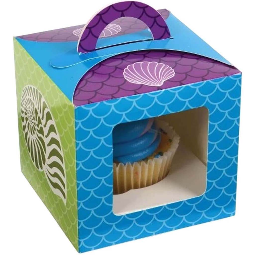 Mermaid Cupcake Boxes