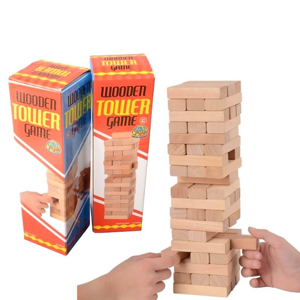 Wooden Tower Game