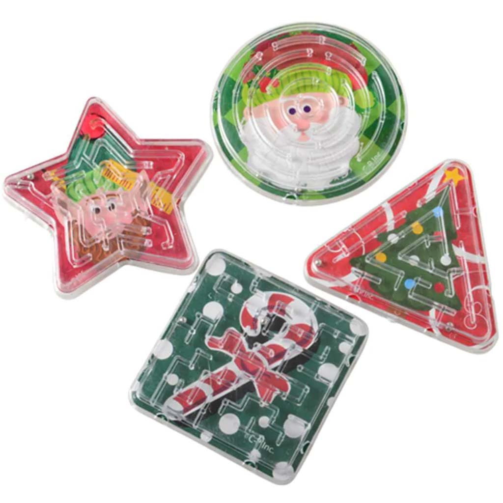 Christmas Maze Puzzles