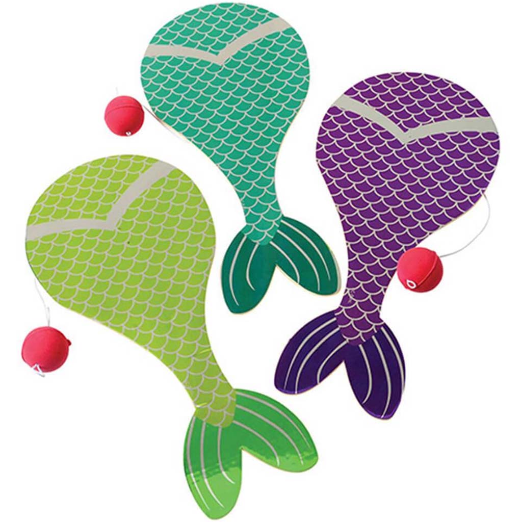 Mermaid Tail Paddle Balls