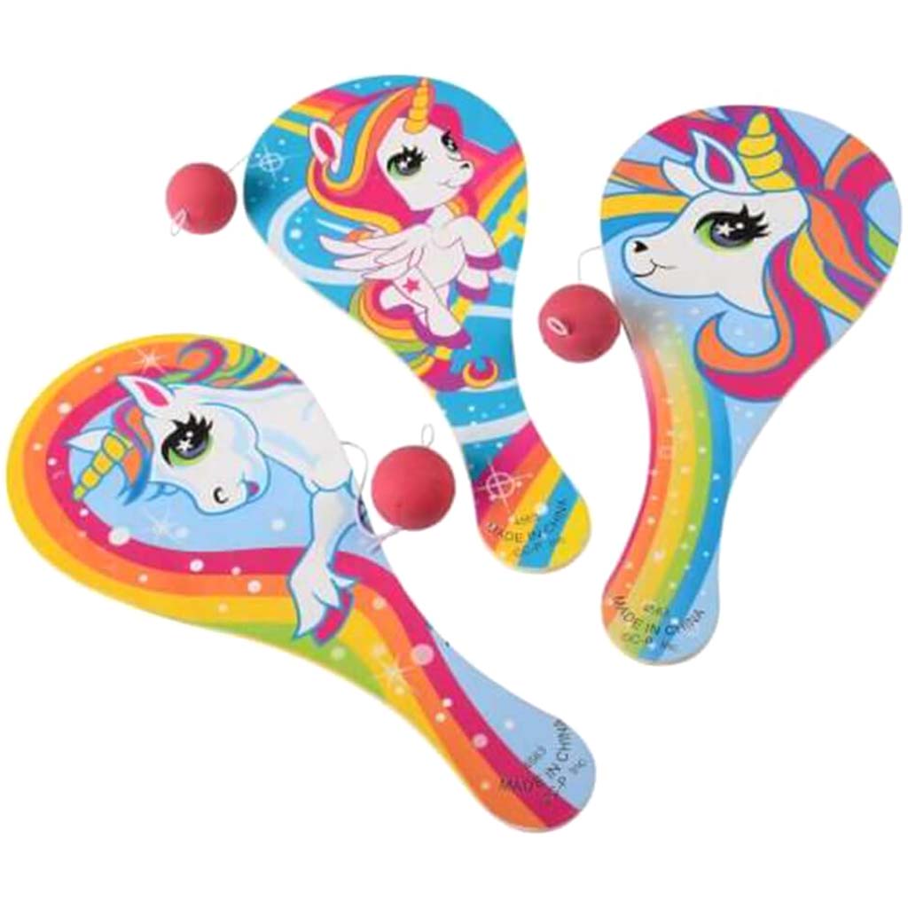 Unicorn Paddle Balls