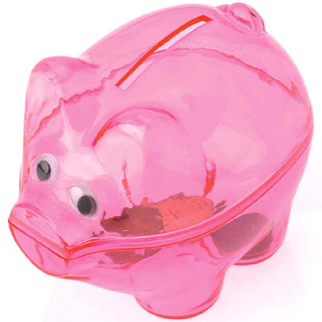 Translucent Piggy Savings Banks