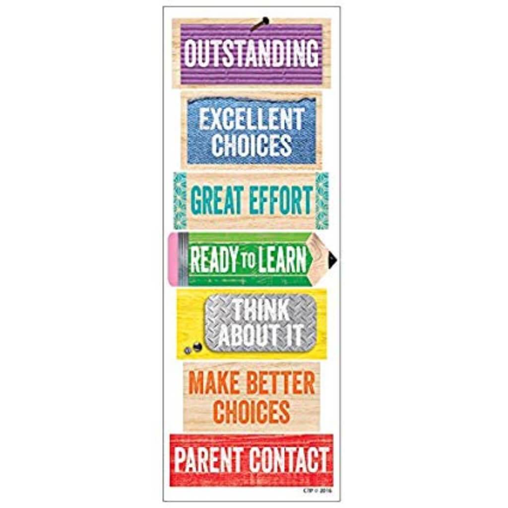 Desktop Behavior Clip Chart Bookmark