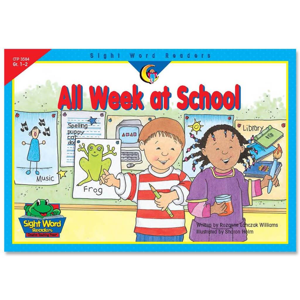 All Week at School, Sight Word Readers Book