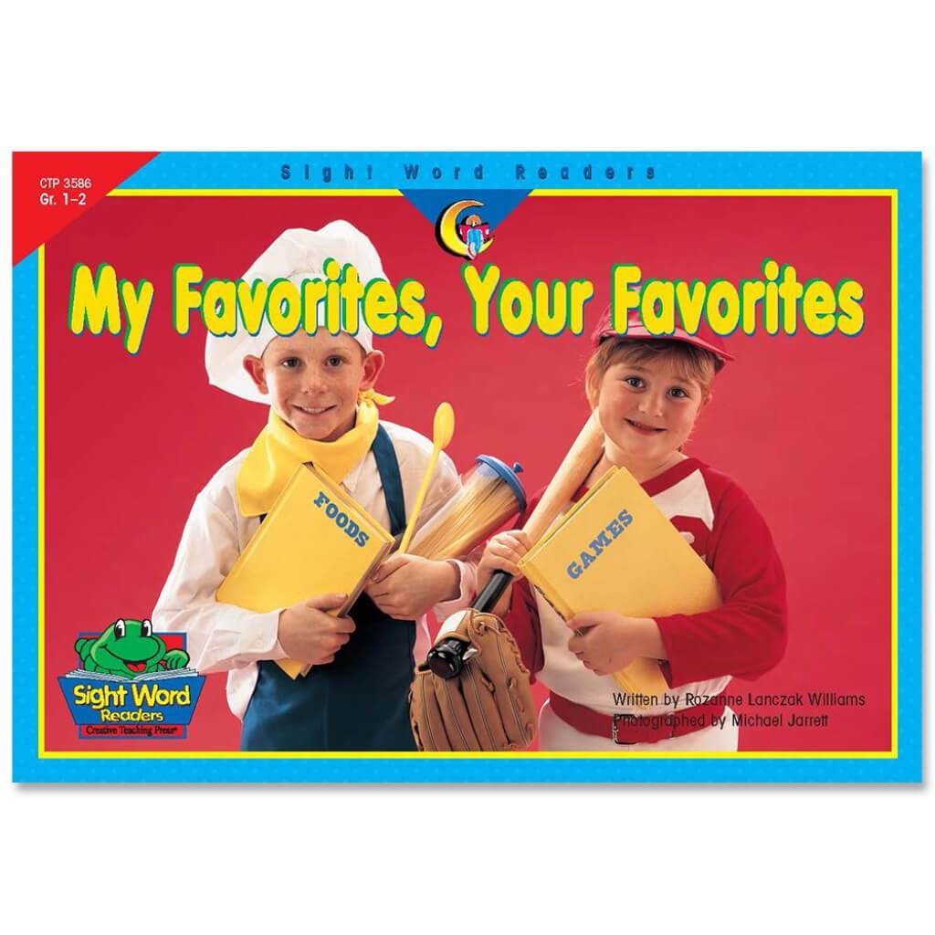 My Favorites, Your Favorites, Sight Word Readers Book