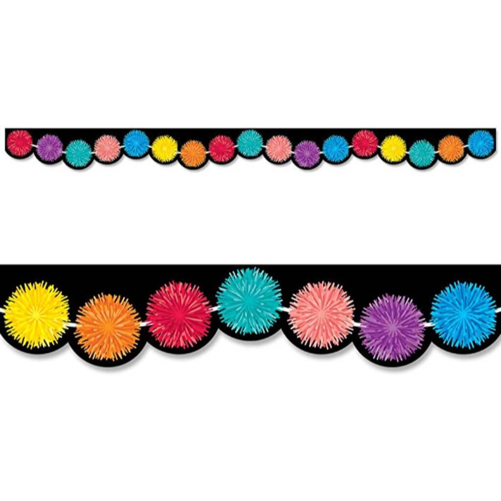 Pom-Poms Border