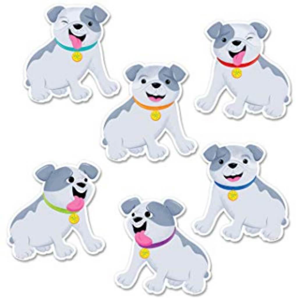 Dog 6in Designer Cut Outs