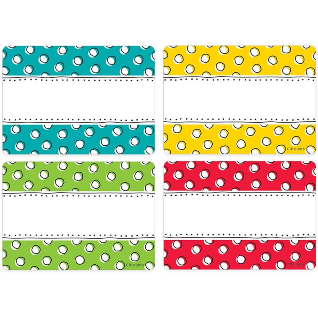 Doodle Dots Labels