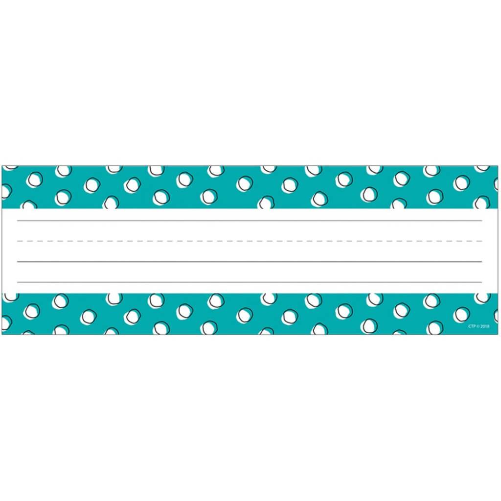 Doodle Dots Name Plates