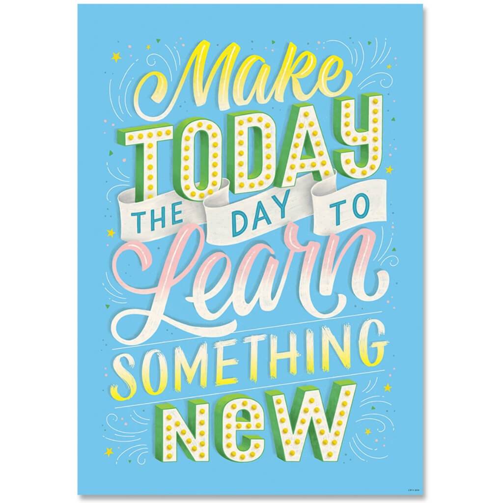 Make today the day to? Motivational Poster