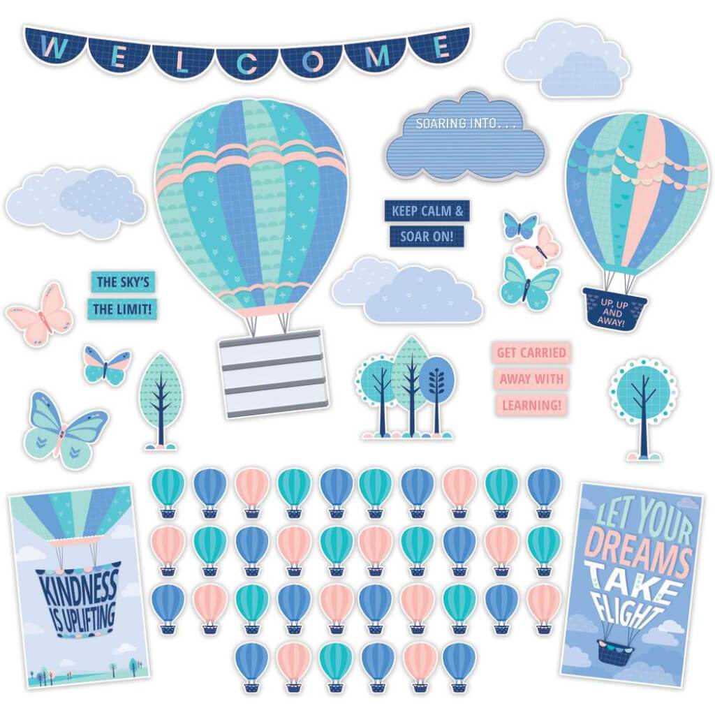 Calm &amp; Cool Soaring High Bulletin Board