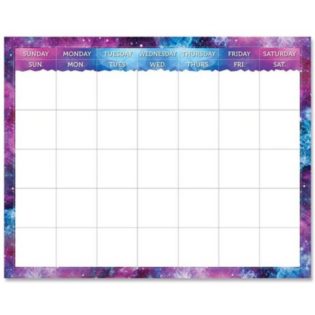 Mystical Magical Calendar Chart