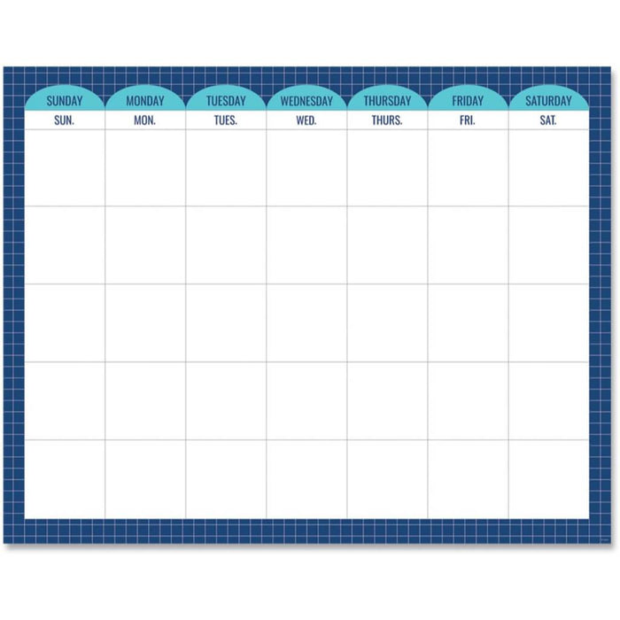 Calm & Cool Calendar Chart