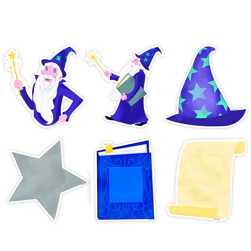 Mystical Magical Wizardly Fun 6in Designer Cut Outs