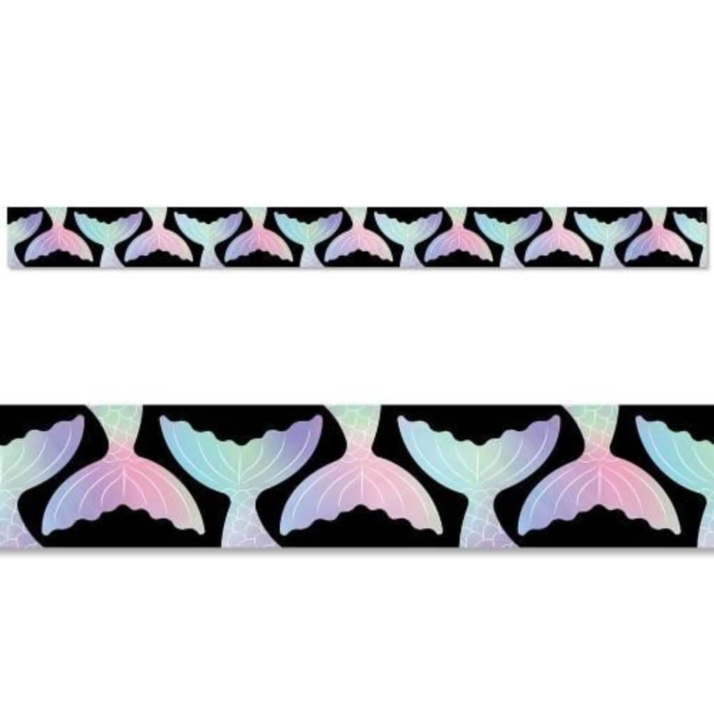 Mystical Magical Mermaid Tails Border