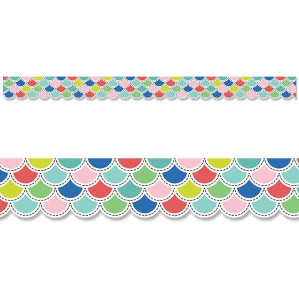 Poppin&#39; Scallops Border