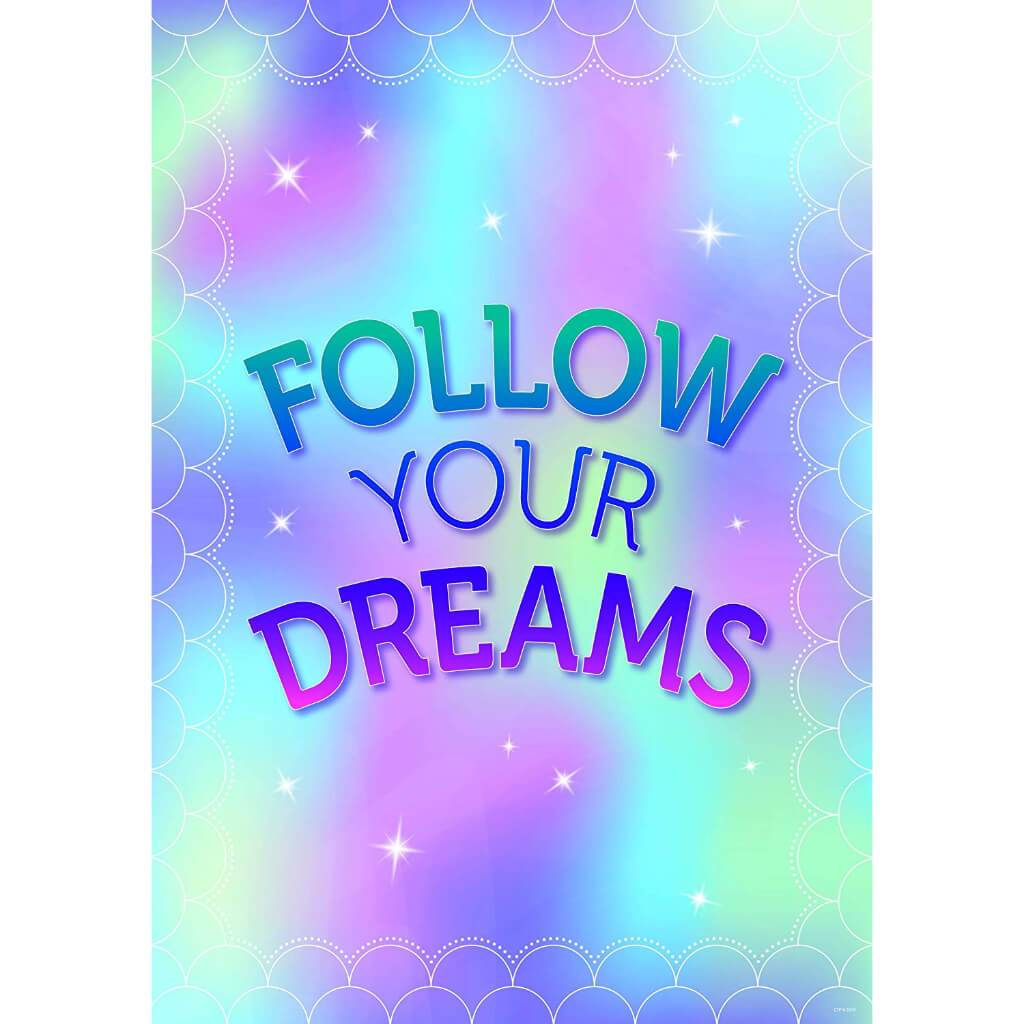 Follow your dreams Mystical Magical Poster