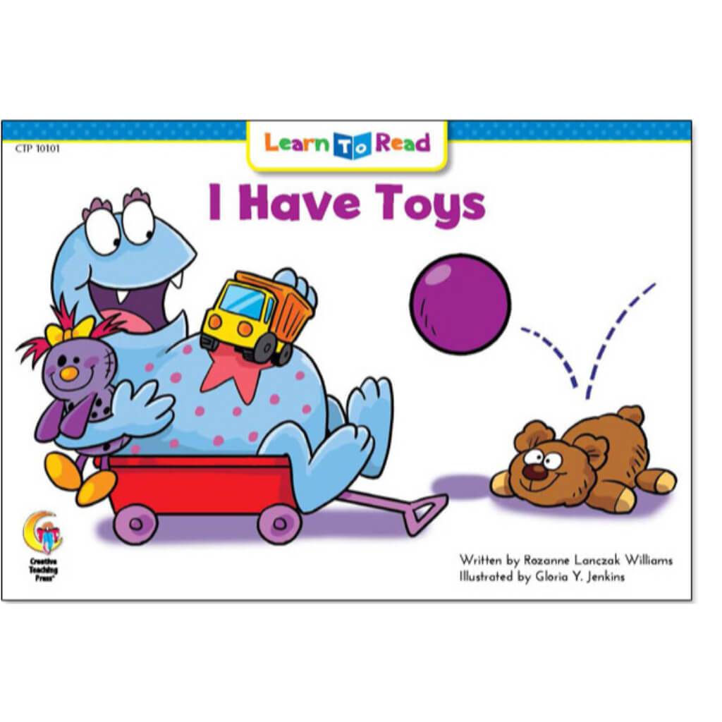 I Have Toys Monsters Book