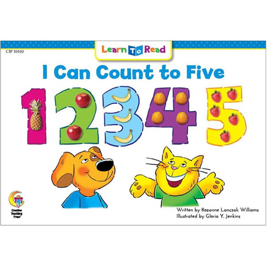 I Can Count to Five Cat and Dog Book