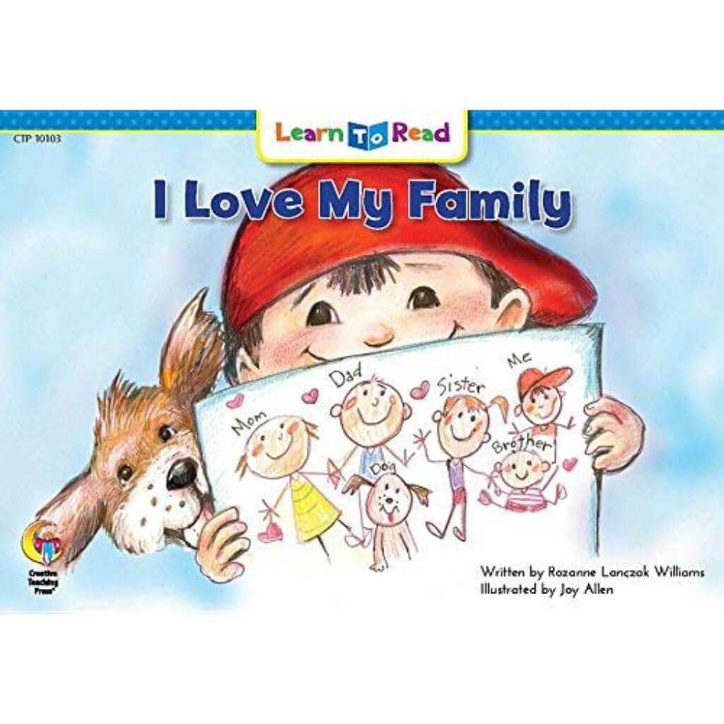 I Love My Family Book