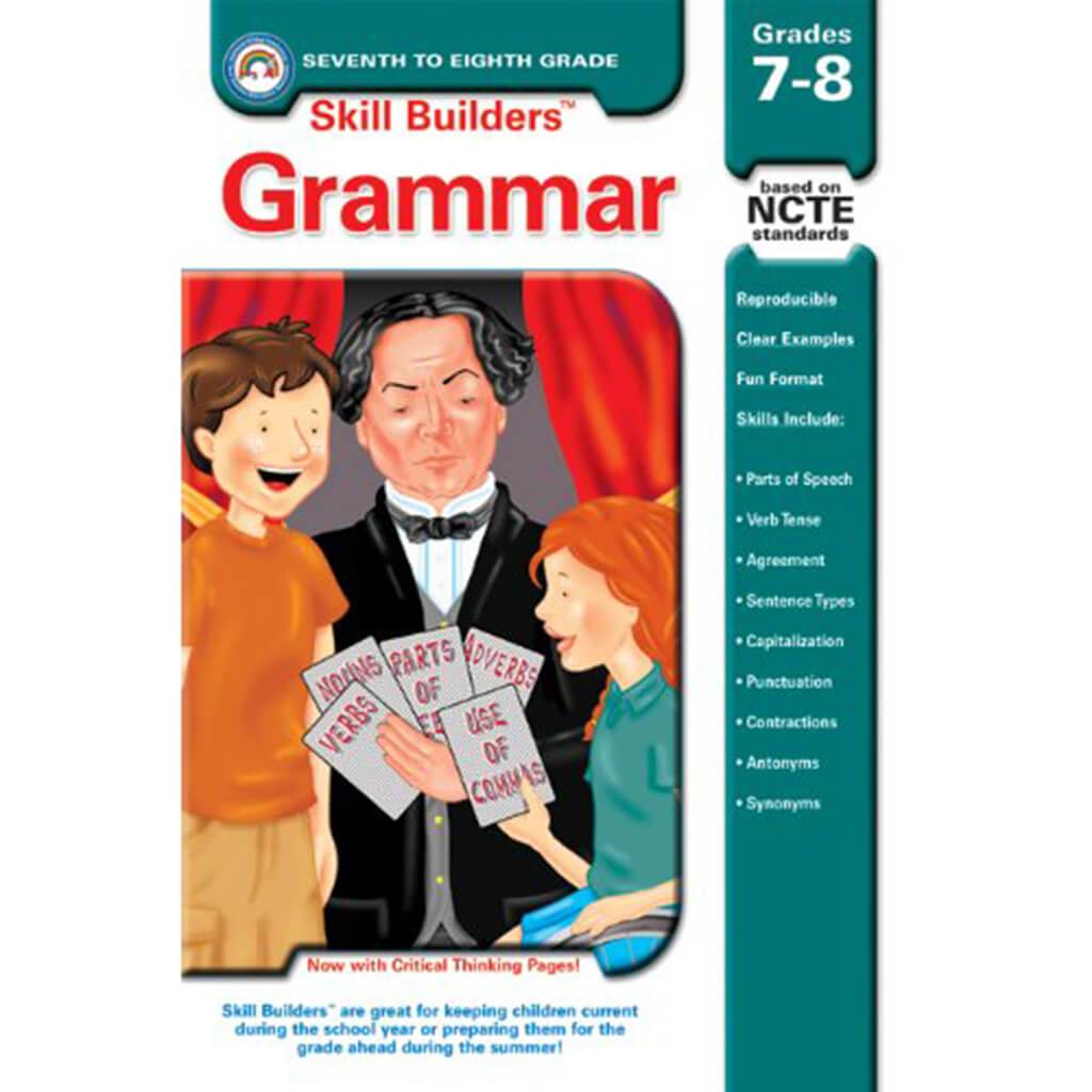 Bk Grammar Skill Builder Grade  7-8