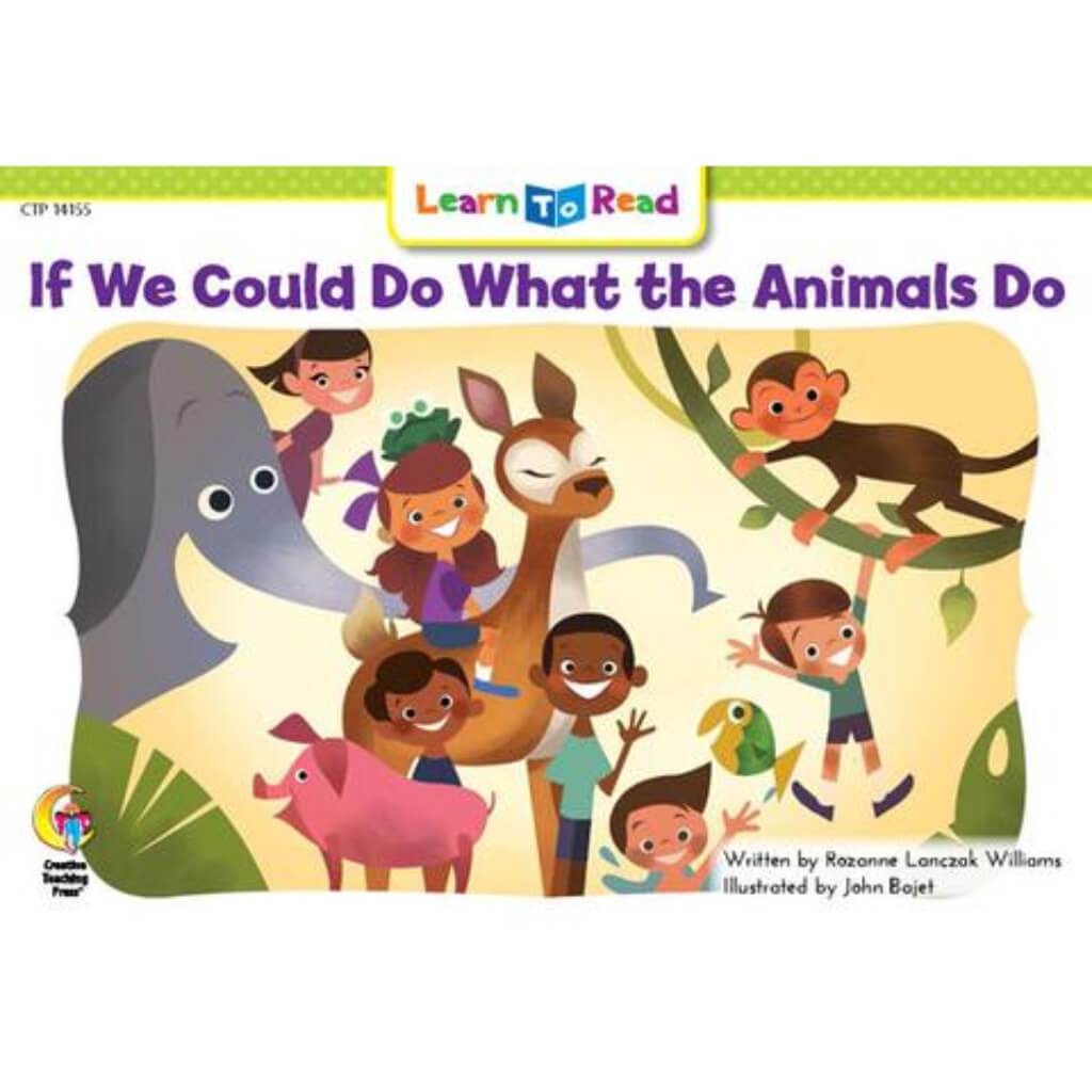 If We Could Do What Animals Do Book