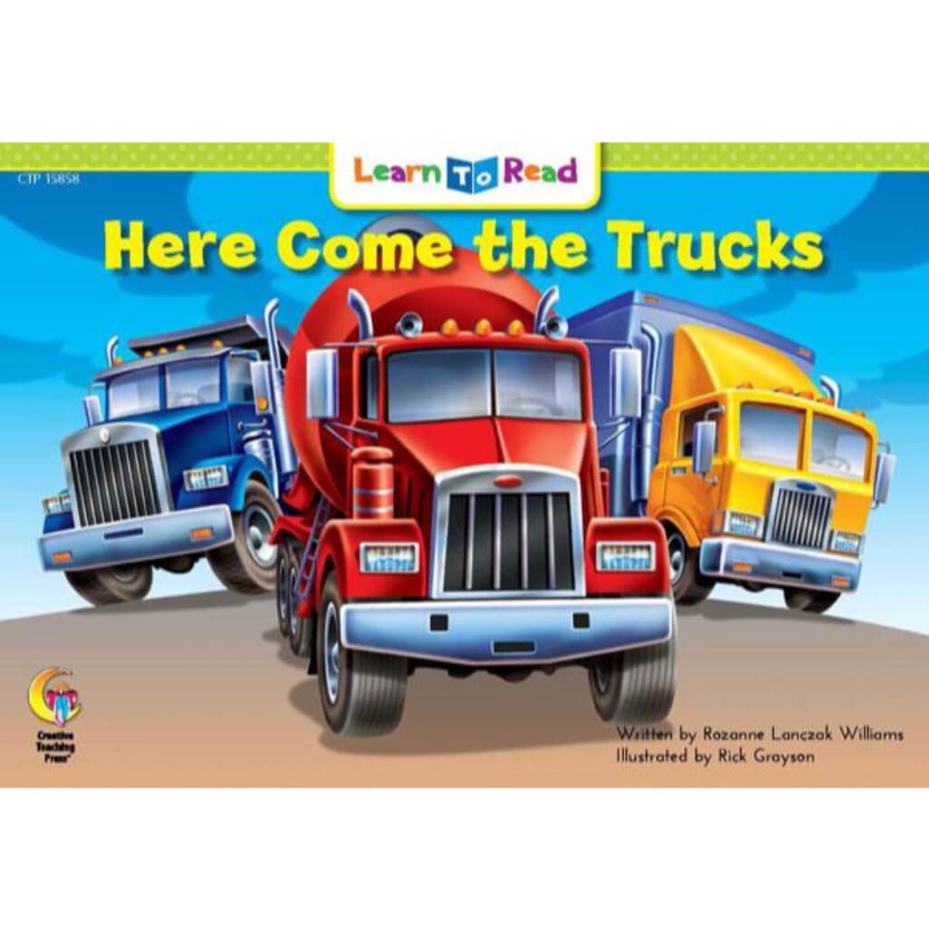 Here Come the Trucks Book