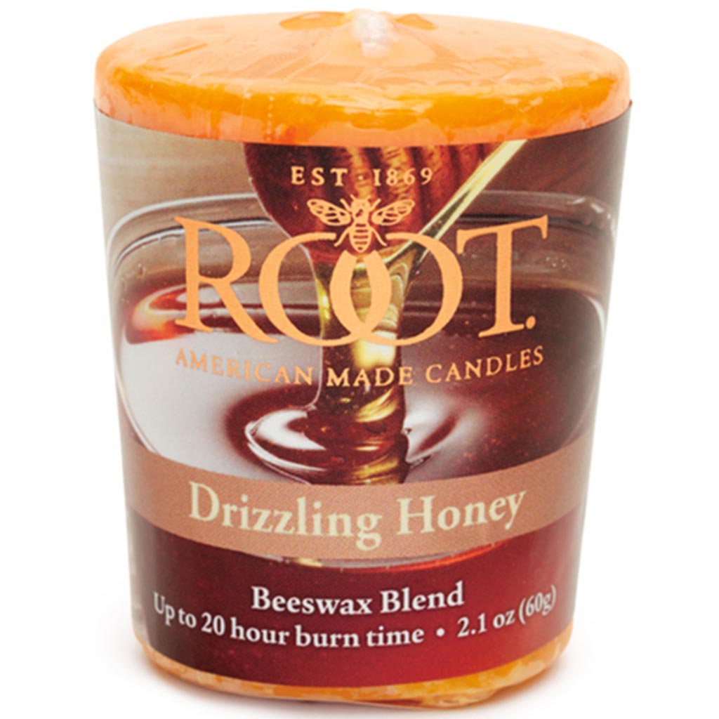 20 Hour Votive Candle Drizling Honey, 2.1oz