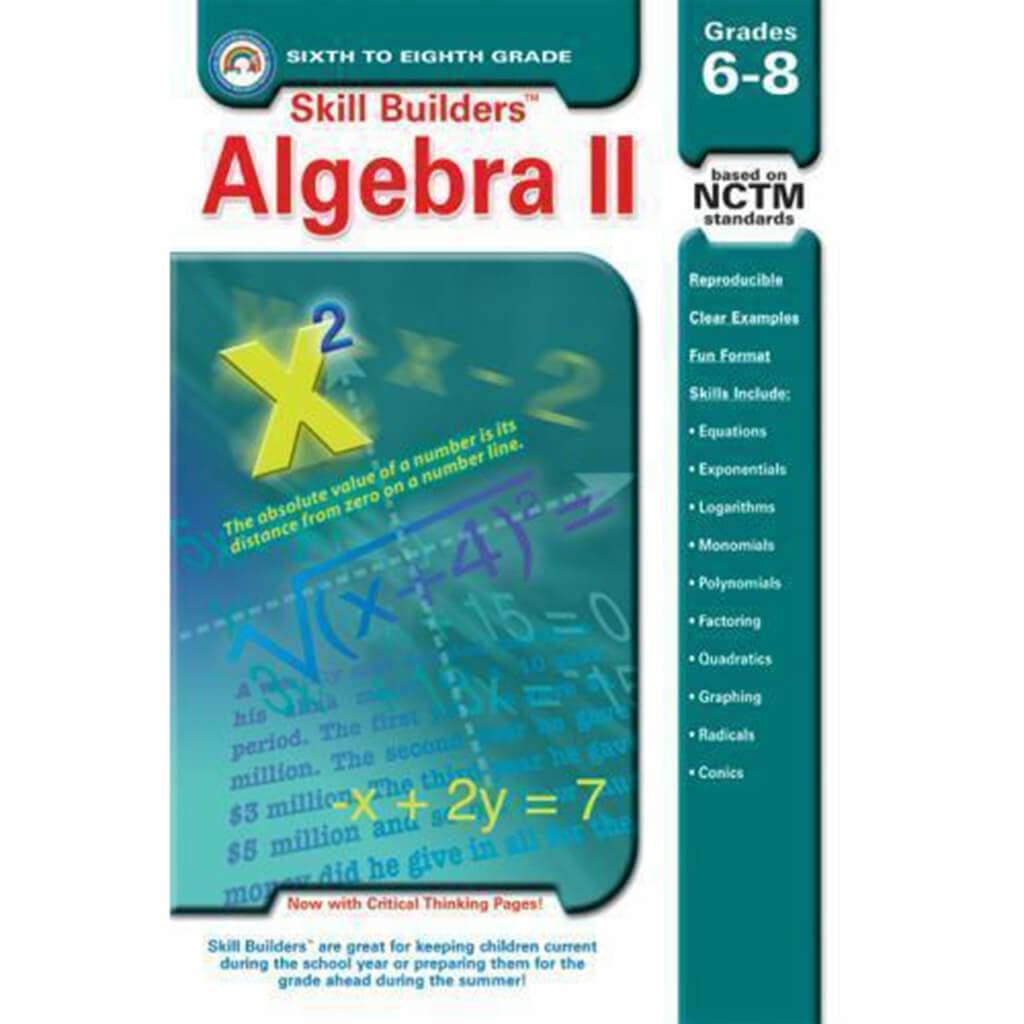 Algebra II Grades 6-8