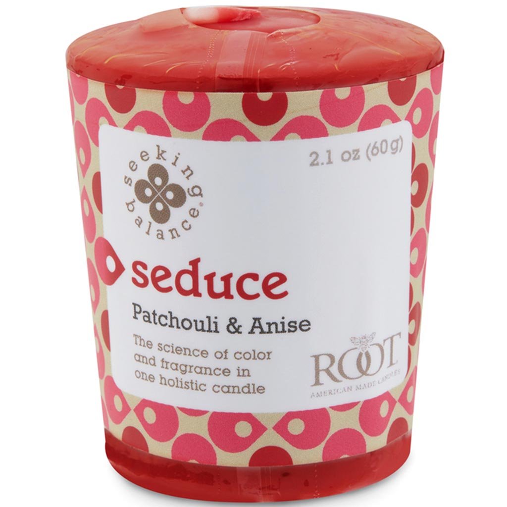 Seeking Balance Spa Votive Candle Seduce Patchouli and Anise, 2.1oz