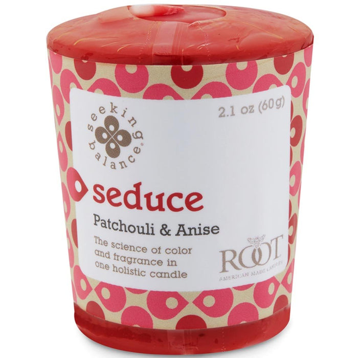 Seeking Balance Spa Votive Candle Seduce Patchouli and Anise, 2.1oz