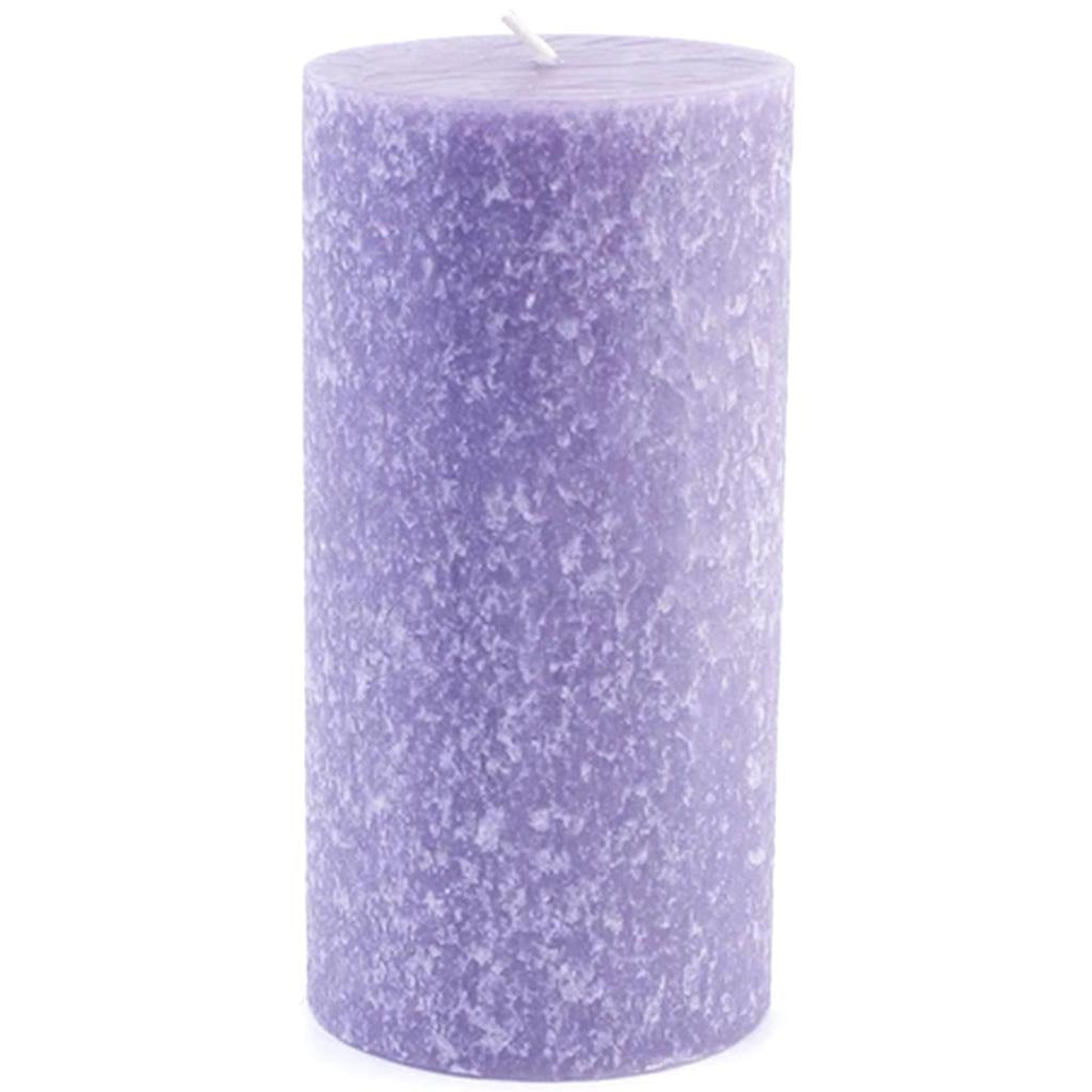 Timberline Pillar Candle Violet, 3in X 6in