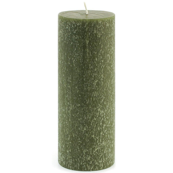 Timberline Pillar Candle Dark Olive, 3in X 9in
