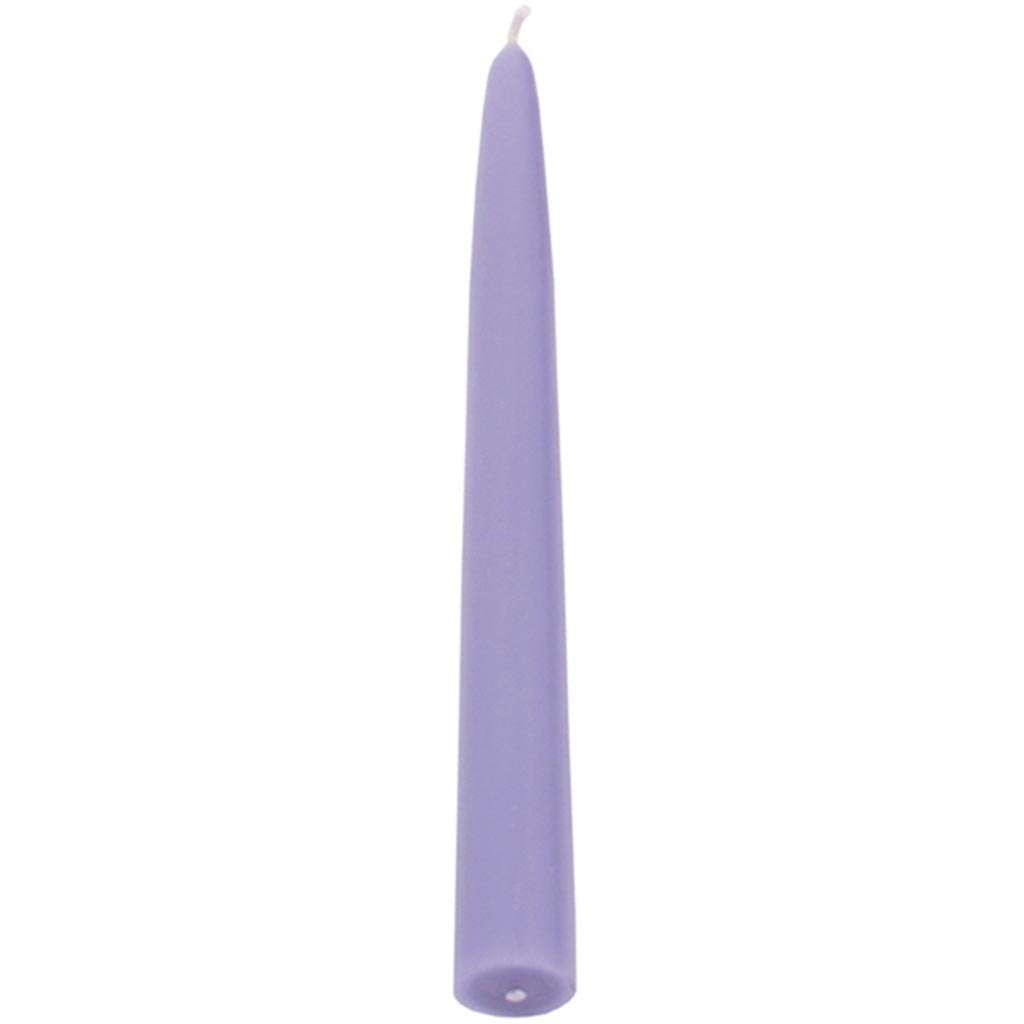 Dipped Taper Candle Violet, 9in