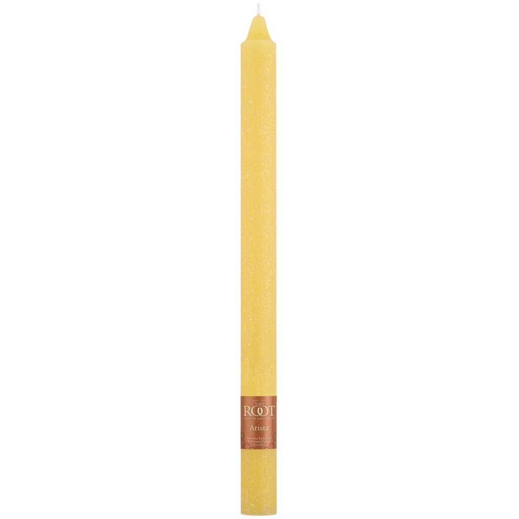 Timberline Arista Candle Yellow, 12in