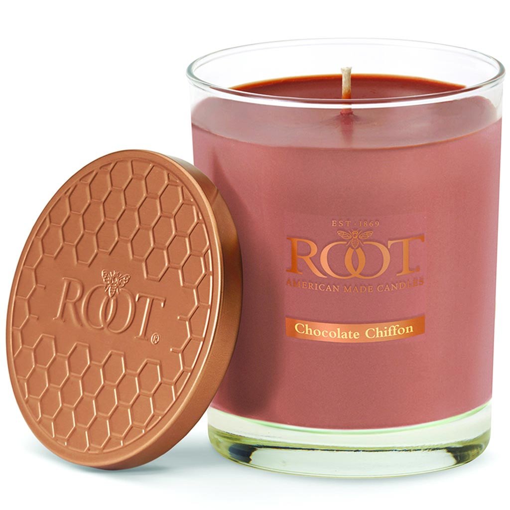 Hive Glass Candle Chocolate Chiffon, 16oz