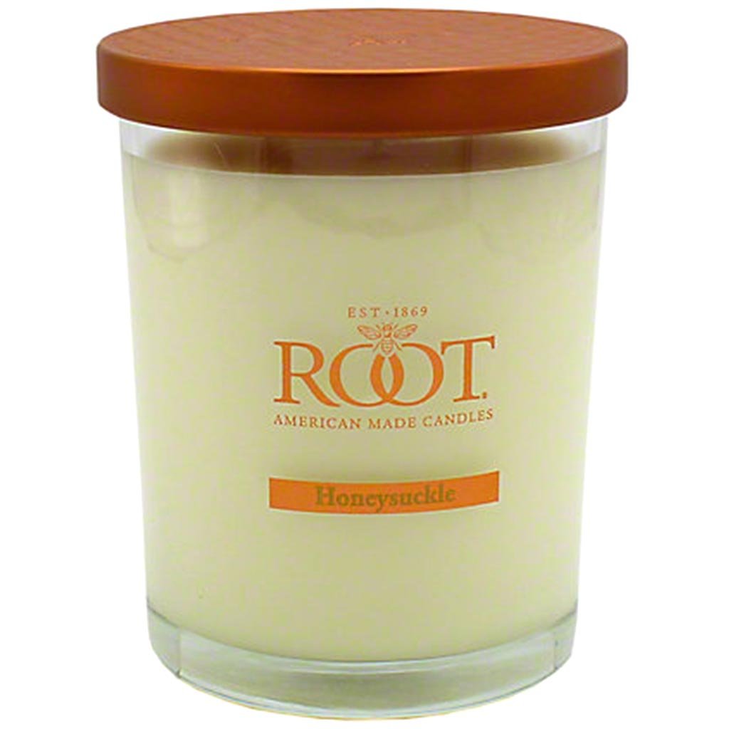 Hive Glass Candle Honeysuckle, 16oz