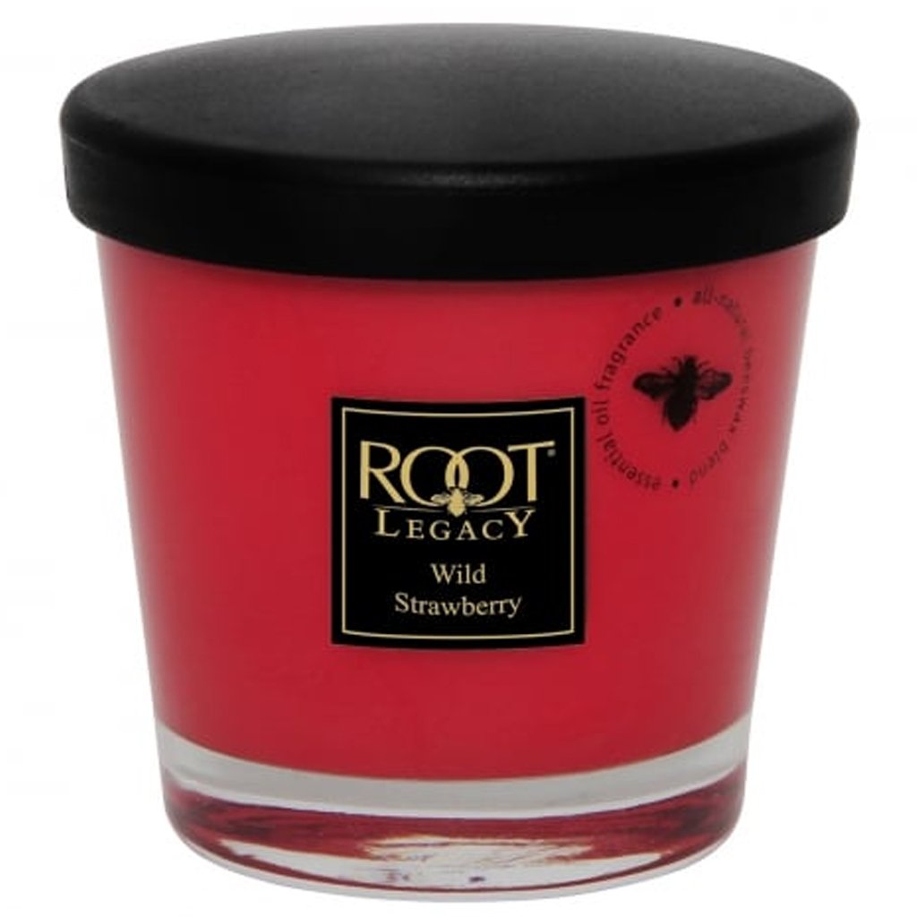 Hive Glass Candle Wild Strawberry, 16oz