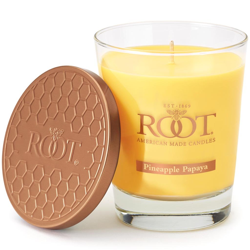 Veriglass Scented Candle Pineapple Papaya, 10.5oz