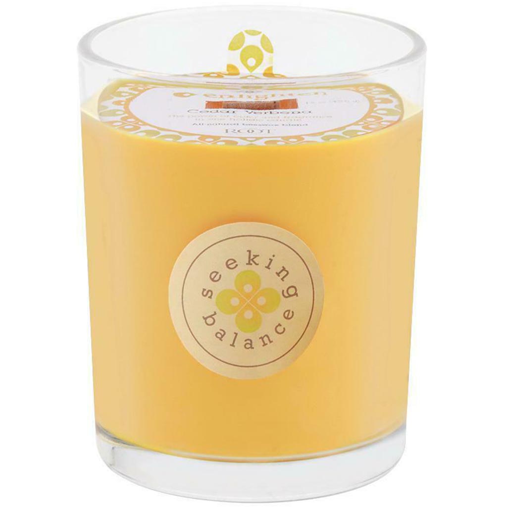 Seeking Balance Spa Candle Cedar Verbena, 15oz