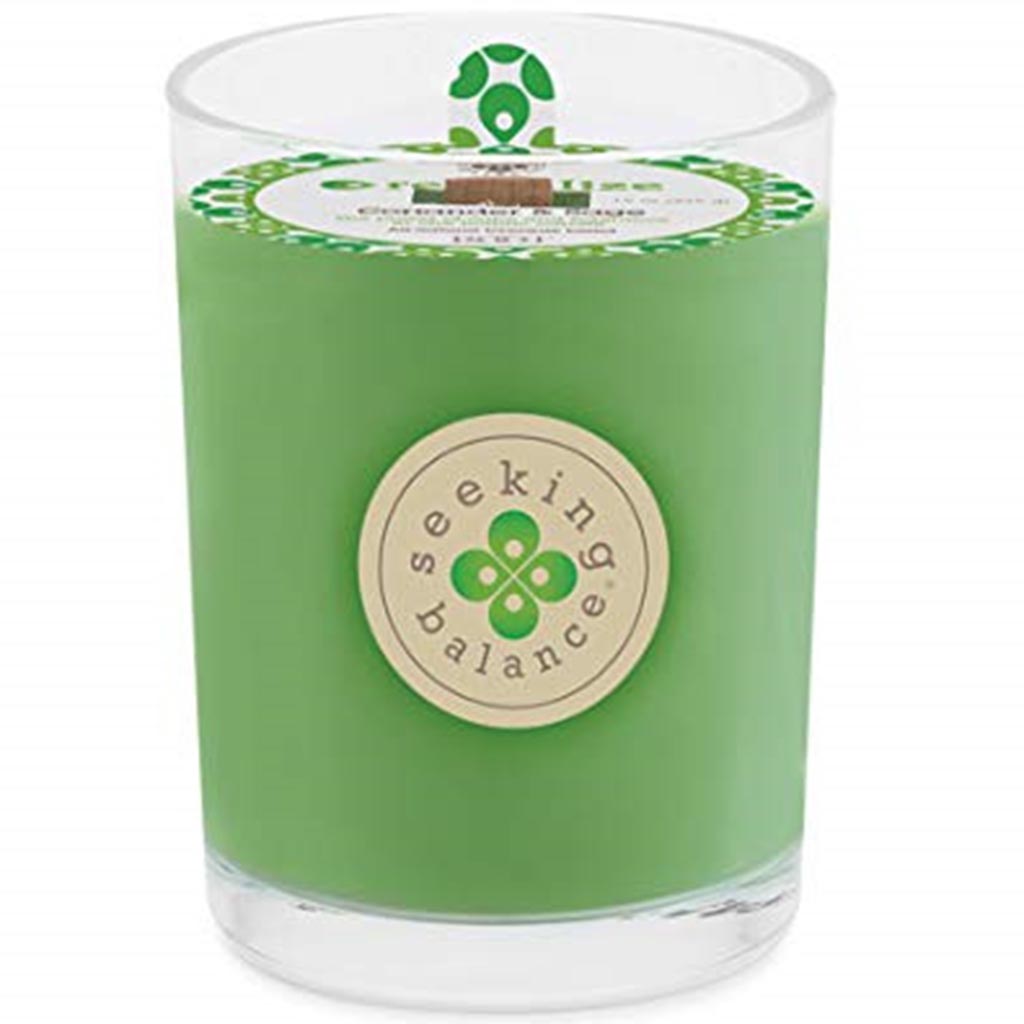 Seeking Balance Spa Candle  Revitalize Coriander and Sage, 15oz