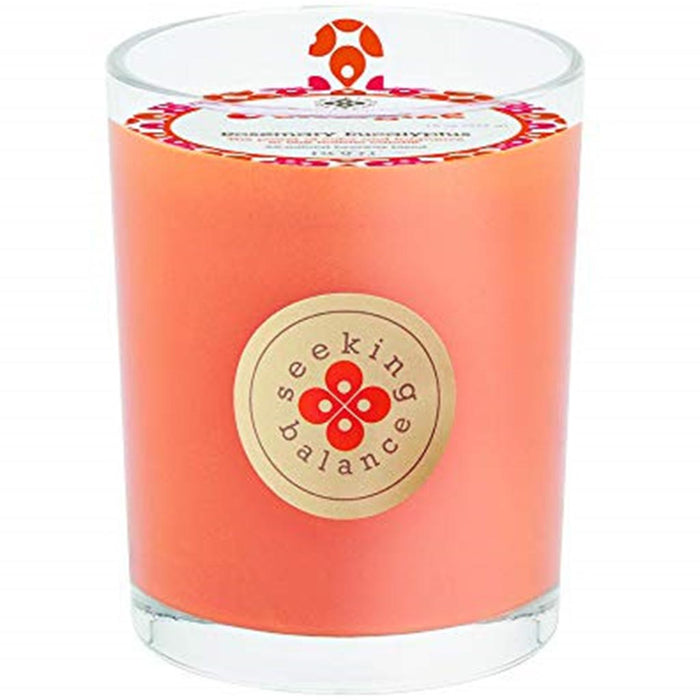 Seeking Balance Spa Candle Rosemary Eucalyptus, 15oz