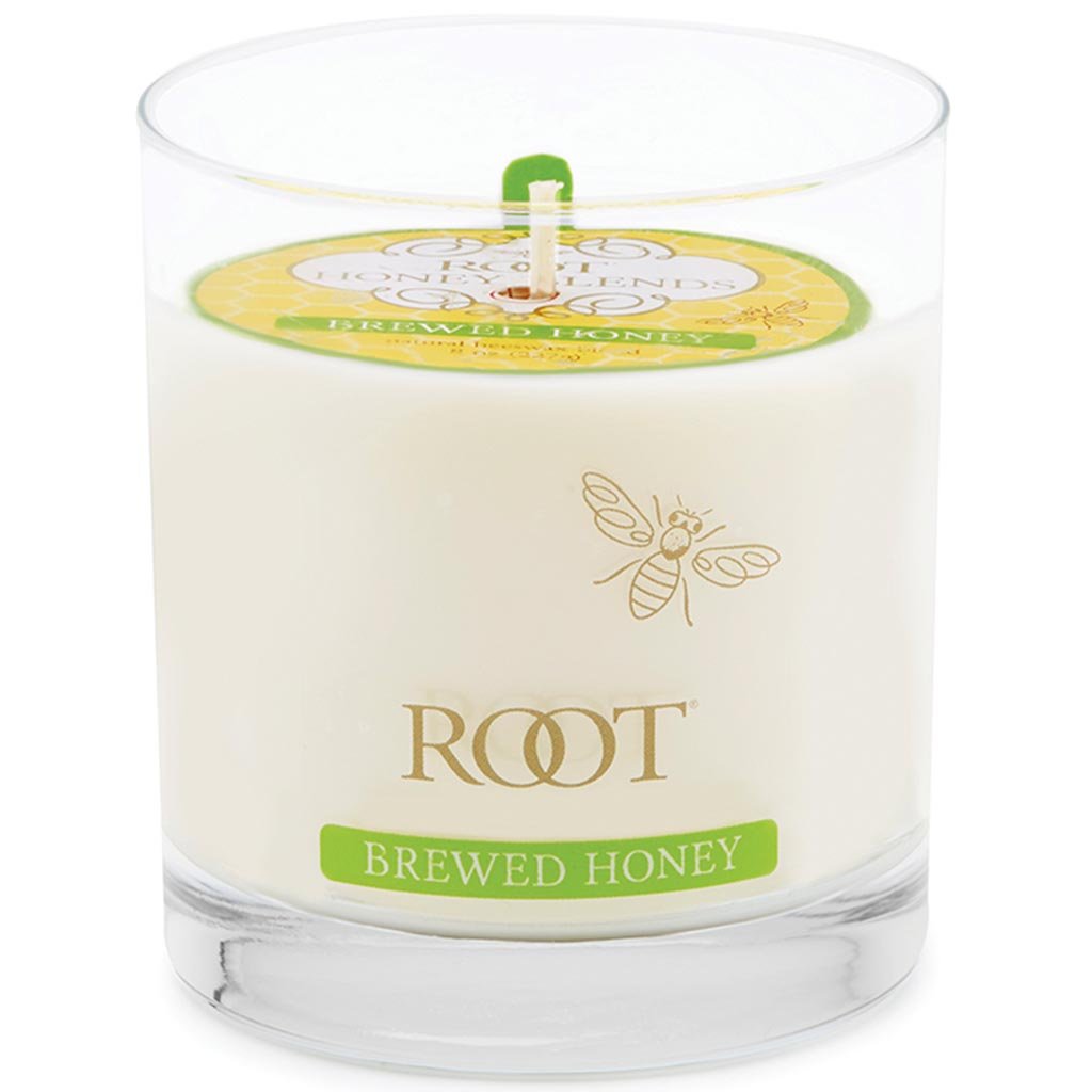 Honey Blends Candle Brewed Honey Glass, 8oz