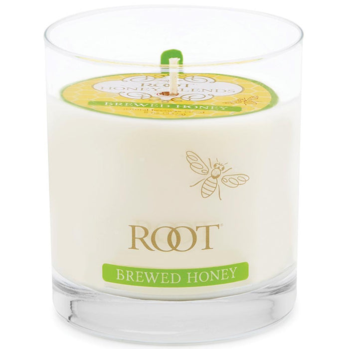 Honey Blends Candle Brewed Honey Glass, 8oz