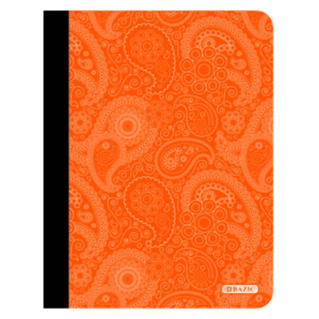 Bazic Composition Book C/R Paisley 100ct