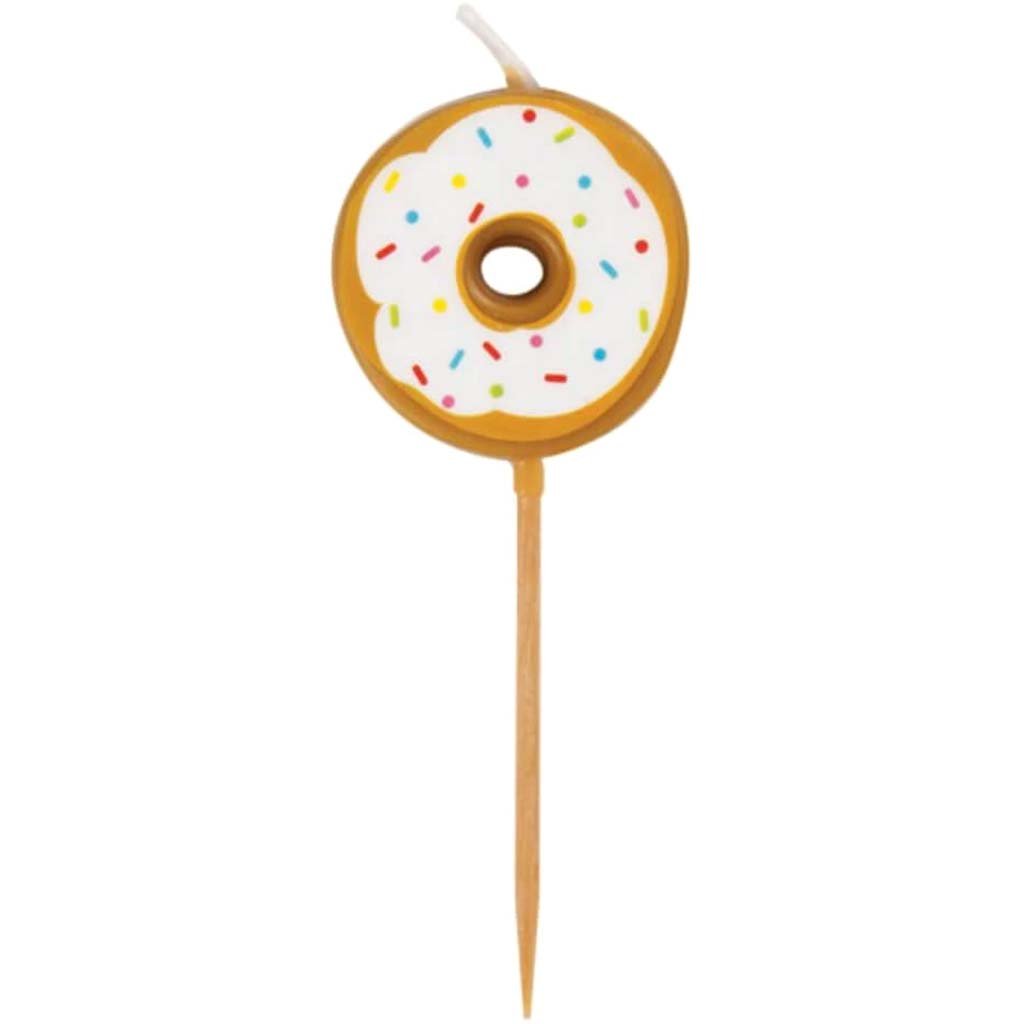 Donut Pick Birthday Candles 6ct