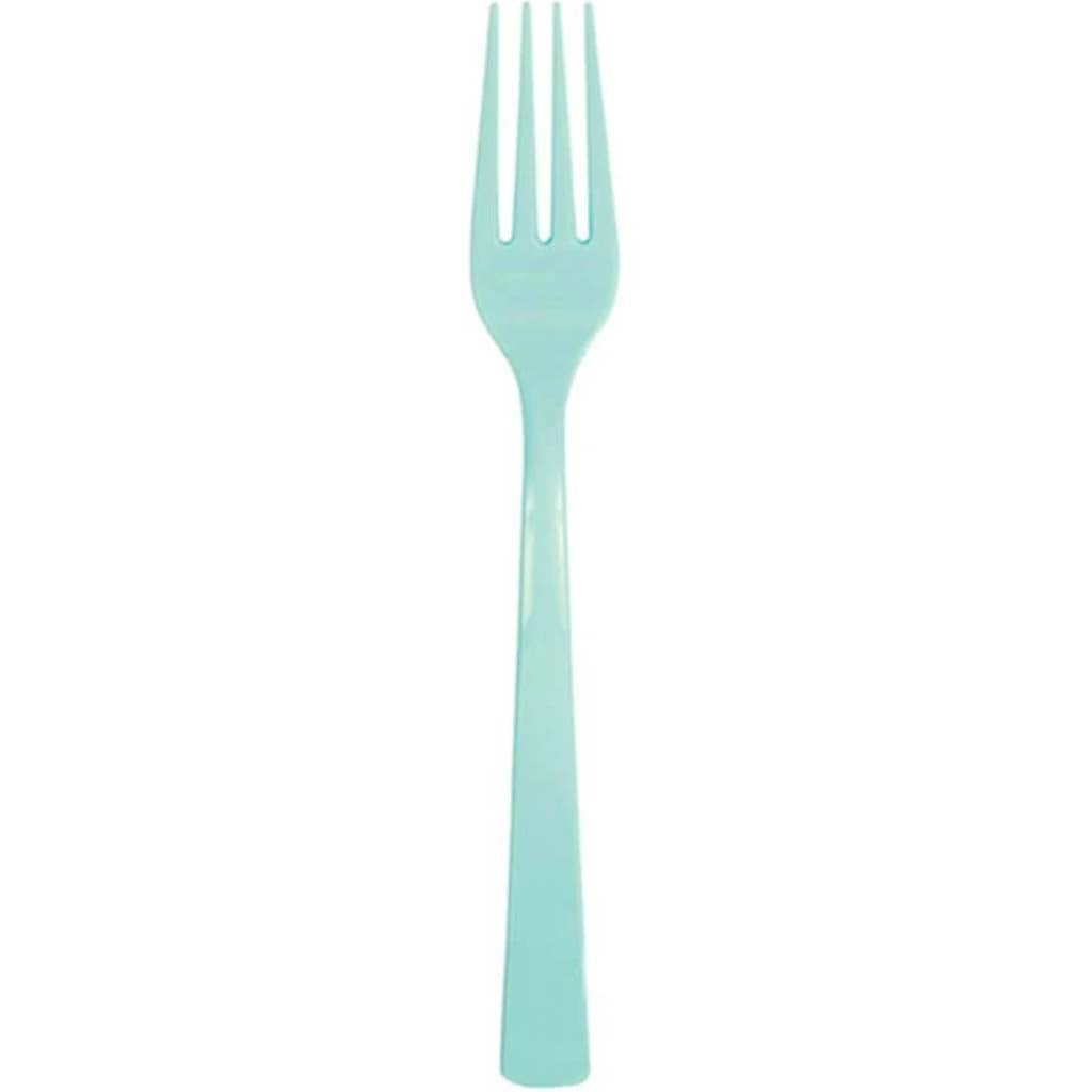 Mint Solid Plastic Forks 18ct