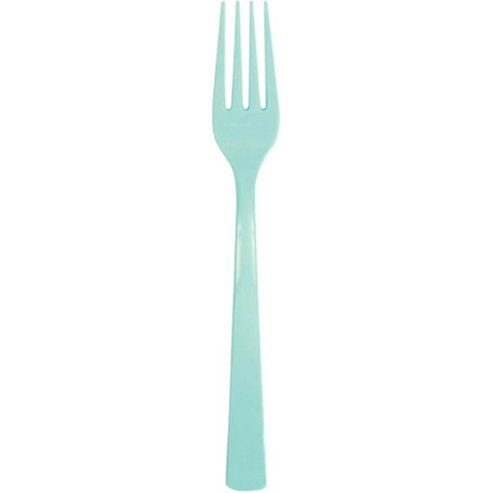 Mint Solid Plastic Forks 18ct