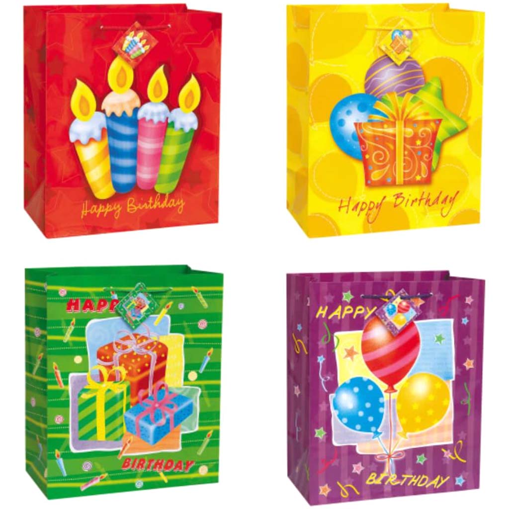 Birthday Surprise Jumbo Gift Bag Assortment